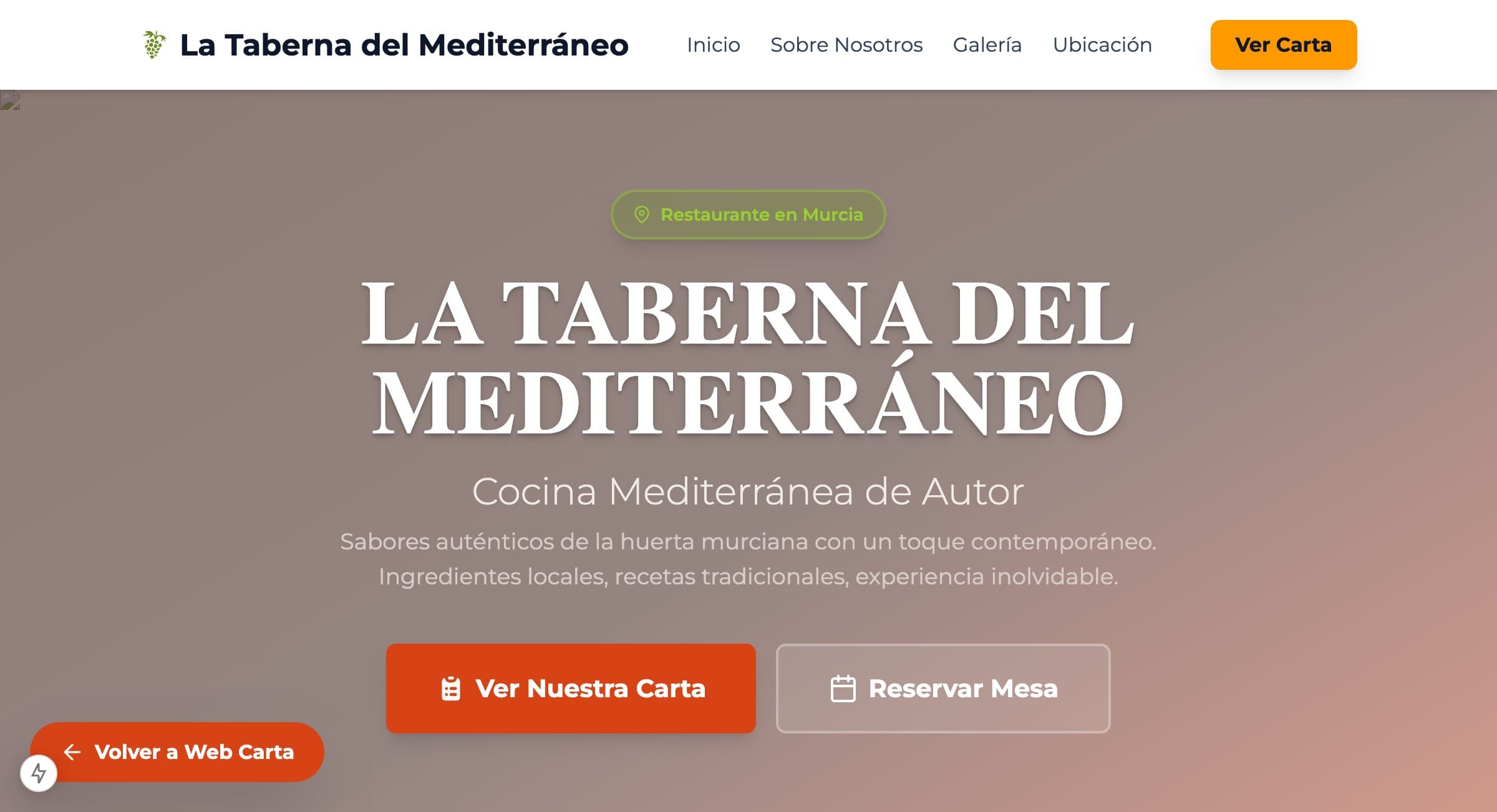 Restaurante Mediterráneo