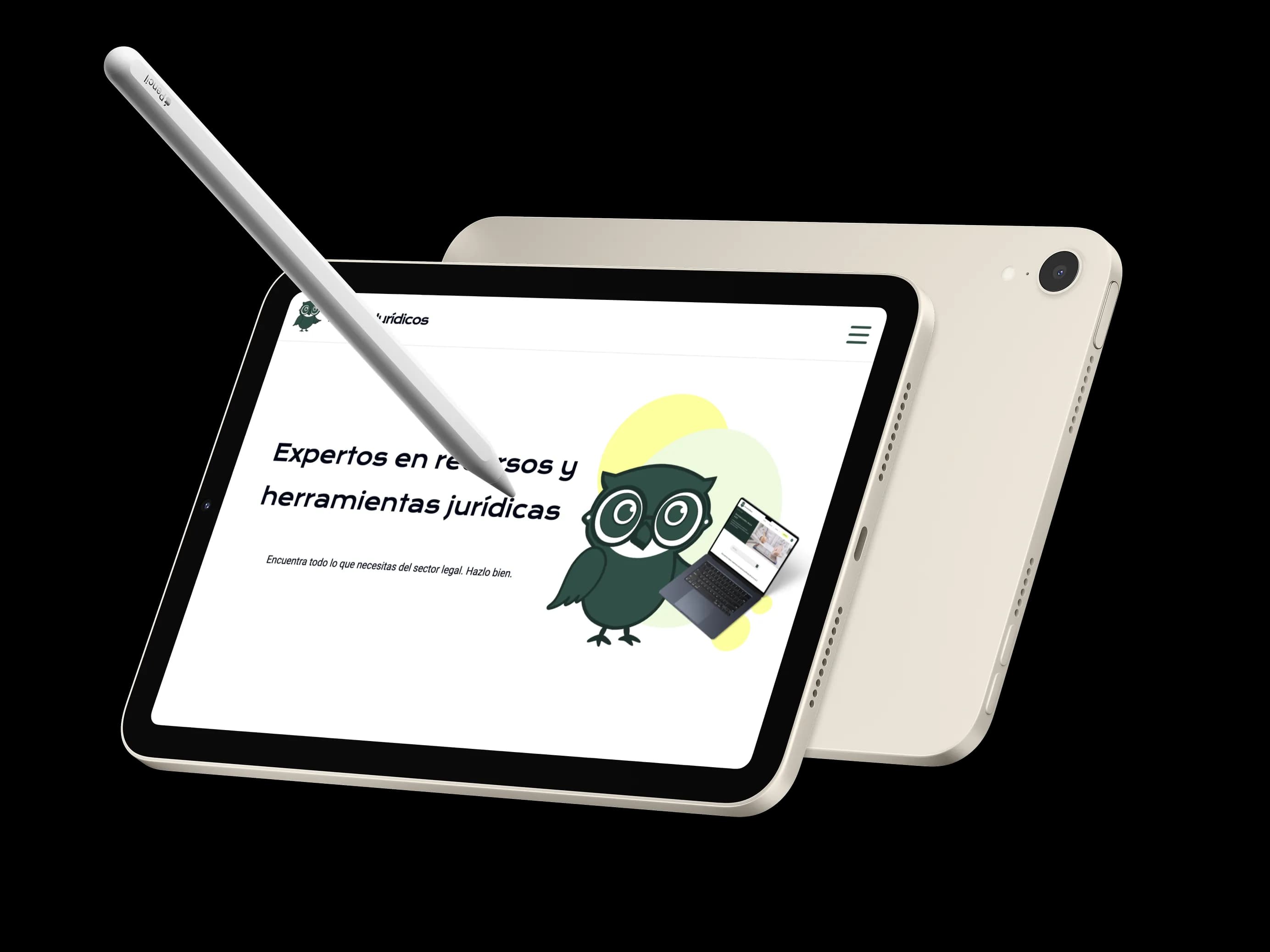 Portal Temas Jurídicos - Diseño responsive para acceso desde cualquier dispositivo